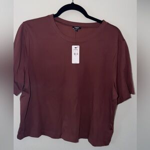 Express Women's Short Sleeve Top - Dusty Rose